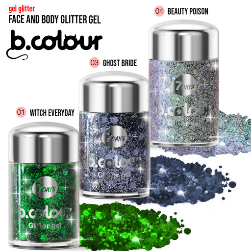Face&body glitter gel mini 03 Ghost bride