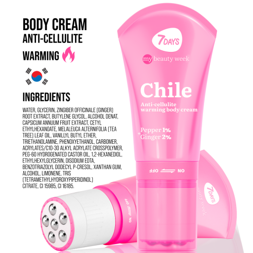Anti-cellulite hot body cream CHILE HOT