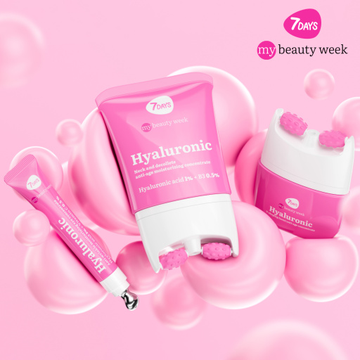 Face cream 3D massager, anti-age and moisturizing, Hyaluronic 80 ML