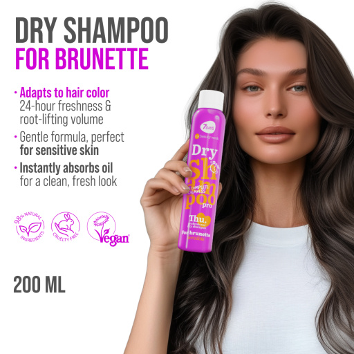 Dry Shampoo for brunettes INVISIBLE