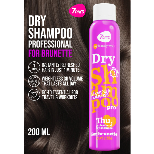 Dry Shampoo for brunettes INVISIBLE