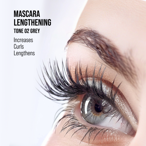 Metallic mascara 02 / Grey