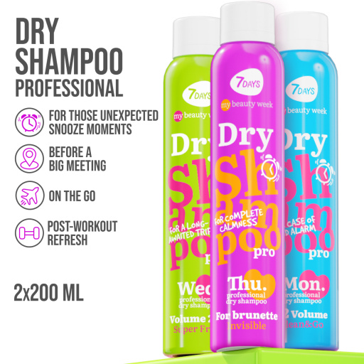 Dry Shampoo for brunettes INVISIBLE set of 2