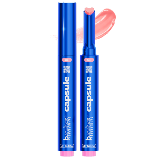 Automatic lip gloss / 01 Muse, B.COLOUR PROFESSIONAL CAPSULE, 1,2 g