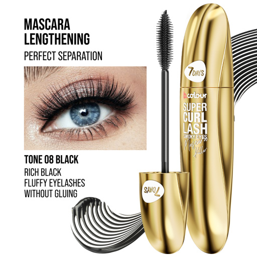 Smoky eyes mascara Volume & Curl / 08 BLACK