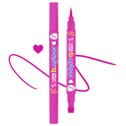 Liner & stamp UVglow / 01 ROSE HEART