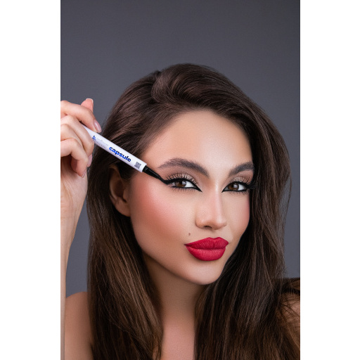 Waterproof eyeliner / 01 Be black, B.COLOUR PROFESSIONAL CAPSULE, 0,5 g