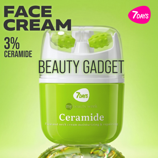 Face cream 3D massager, moisturizing and barrier repairing, Ceramide 40 ML