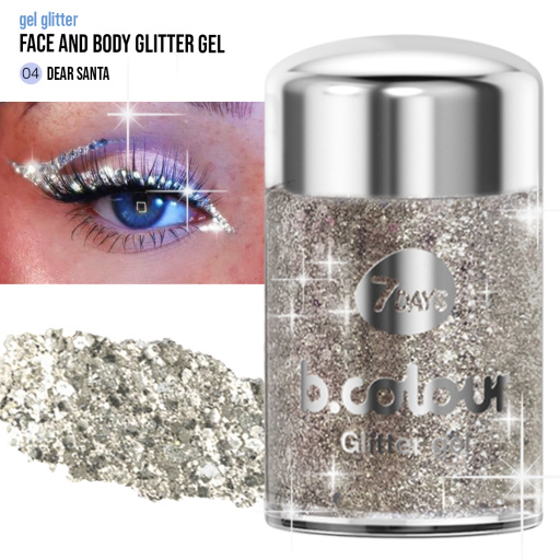 Face&body glitter gel mini / 04 Dear Santa