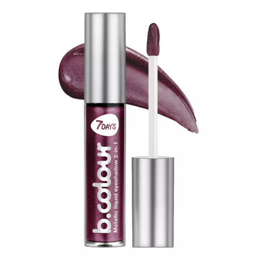 Metallic liquid eyeshadow / 07 PLUM