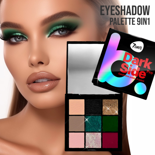 Eyeshadow palette 9 colours 02 Magic poison