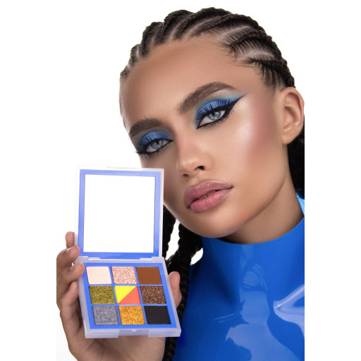 Eyeshadow palette / 03 X Vision, B.COLOUR PROFESSIONAL CAPSULE, 9 pcs х 1 g