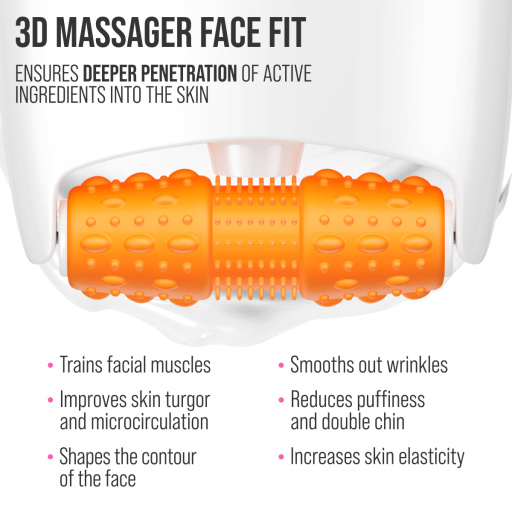 Face cream  3D massager, radiance and lifting, Vitamin C 40 ML