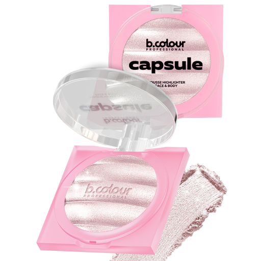 Face & body highlighter / 01 Shine Silk, B.COLOUR PROFESSIONAL CAPSULE, 8 g