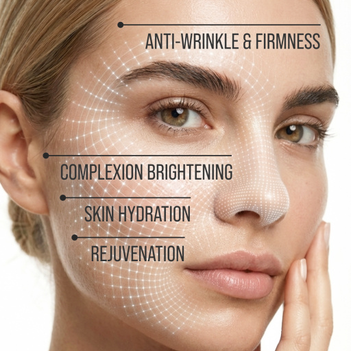 Face cream 3D massager, firming and lifting, Collagen 80 ML