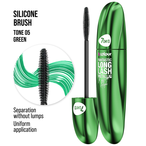 Metallic mascara 05 GREEN
