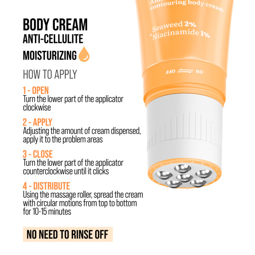 Anti-cellulite contouring body cream NAKED
