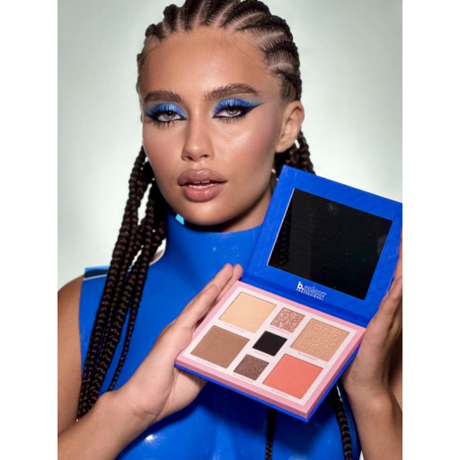 Contouring face and eyes palette / 01 Secret weapon, B.COLOUR PROFESSIONAL CAPSULE, 4*4 g , 3*1,3 g