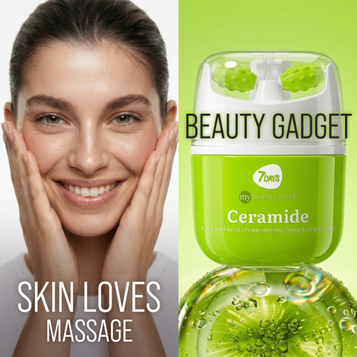 Face cream 3D massager, moisturizing and barrier repairing, Ceramide 40 ML