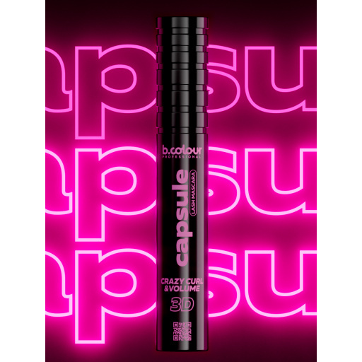 SuperStay black lash mascara / 03 Crazy curl, B.COLOUR PROFESSIONAL CAPSULE, 5,5 ml