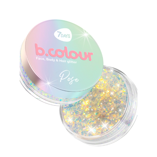 Face, body & hair glitter / 01 POSE