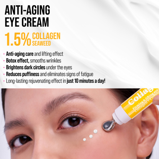 Eye cream cryo massager, firming and lifting, Collagen 18 ML