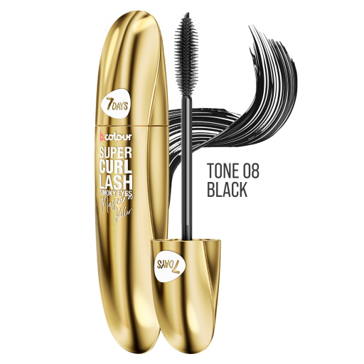 Smoky eyes mascara Volume & Curl / 08 BLACK