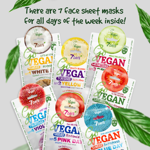 GoVegan Face Masks Beauty Set