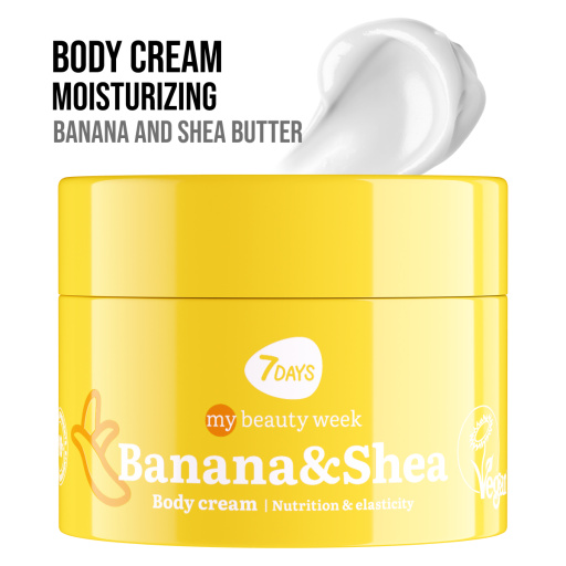Nutrition & elasticity body cream BANANA&SHEA