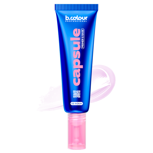 Radiance makeup primer & base / 02 Aqua, B.COLOUR PROFESSIONAL CAPSULE, 35 ml