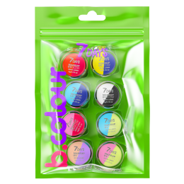 Makeup graphic liners set UVglow Neon Pastel 10 B.MATCH