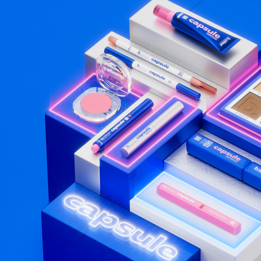 Hydrating face & eyes concealer / 02 Vanilla, B.COLOUR PROFESSIONAL CAPSULE, 2,2 g